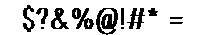 Future Beloved Font OTHER CHARS