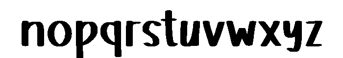 Future Dream Font LOWERCASE