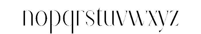 Future Flow Text Font LOWERCASE