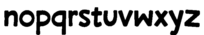 Future Grove Font LOWERCASE