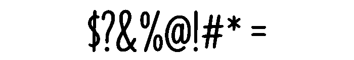 Future Lane Font OTHER CHARS