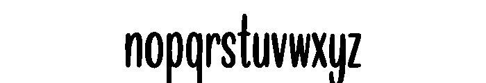 Future Lane Font LOWERCASE