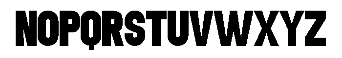 Future Regular Font UPPERCASE