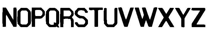 Future_Tech Font UPPERCASE
