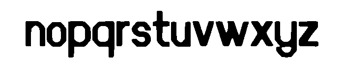 Future_Tech Font LOWERCASE