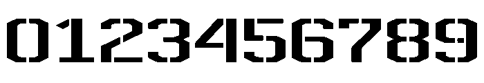 Futuristic Action Font OTHER CHARS