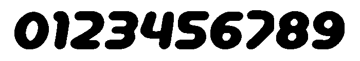 Futuristic Tech Font OTHER CHARS