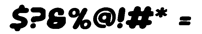 Futuristic Tech Font OTHER CHARS