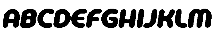 Futuristic Tech Font UPPERCASE