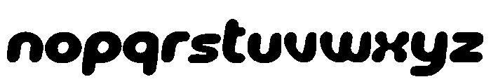 Futuristic Tech Font LOWERCASE