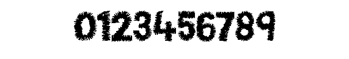 Fuzzy Scribble By Squee Regular Font OTHER CHARS