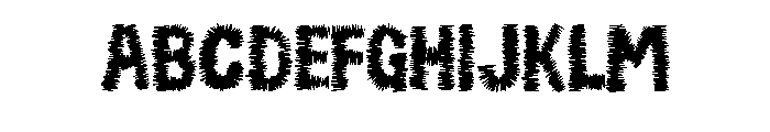 Fuzzy Scribble By Squee Regular FONT