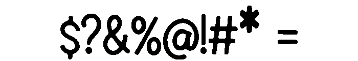 funky_town Font OTHER CHARS