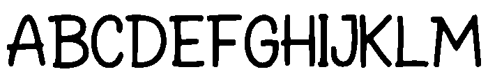 funky_town Font UPPERCASE