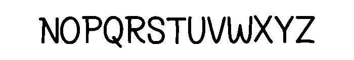funky_town Font LOWERCASE