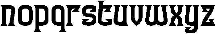 FUN FURIOUS Bold otf (700) Font LOWERCASE
