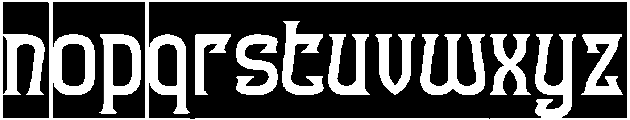 FUN FURIOUS-Inverse otf (400) Font LOWERCASE