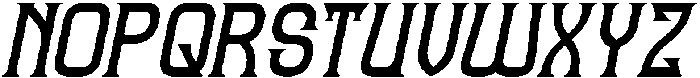 FUN FURIOUS Italic otf (400) Font UPPERCASE