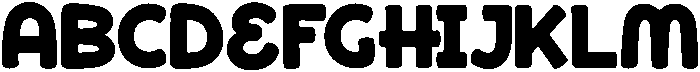 FUNKIDS-Regular otf (400) Font UPPERCASE