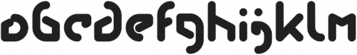 FUTURE Bold otf (700) Font LOWERCASE