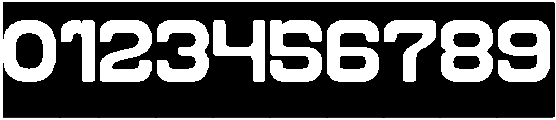 FUTURISTIC CLEAN-Inverse otf (400) Font OTHER CHARS