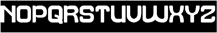 FUTURISTIC CLEAN-Inverse otf (400) Font UPPERCASE