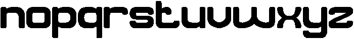 FUTURISTIC CLEAN otf (400) Font LOWERCASE