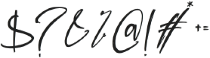Fuchsia otf (400) Font OTHER CHARS