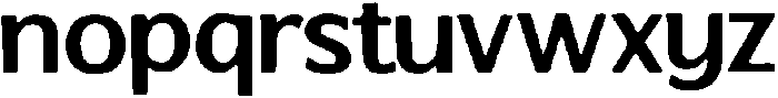 Fudo ttf (400) Font LOWERCASE