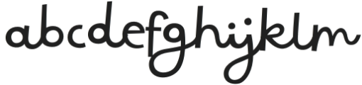 Fugar Regular otf (400) Font LOWERCASE