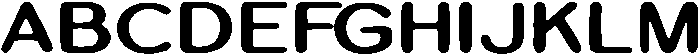 Fugeho ttf (400) Font UPPERCASE