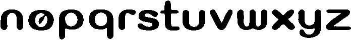 Fugeho ttf (400) Font LOWERCASE