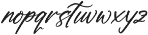 Fugiantte Italic otf (400) Font LOWERCASE