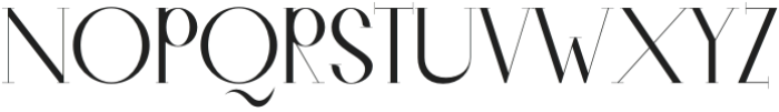 Fugo Regular otf (400) Font UPPERCASE