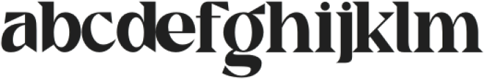 Fugova-Regular otf (400) Font LOWERCASE