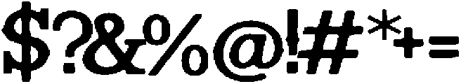 Fuhote ttf (400) Font OTHER CHARS