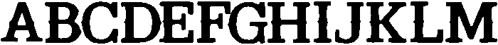 Fuhote ttf (400) Font UPPERCASE