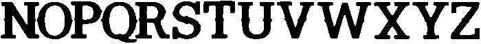 Fuhote ttf (400) Font UPPERCASE