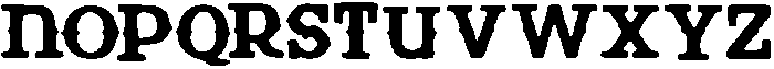 Fuhote ttf (400) Font LOWERCASE