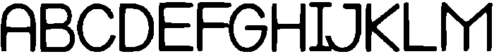 Fujage ttf (400) Font UPPERCASE