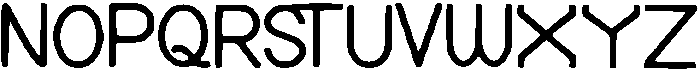 Fujage ttf (400) Font UPPERCASE