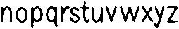 Fuju ttf (400) Font LOWERCASE