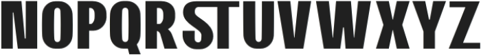 Fukoya Regular otf (400) Font UPPERCASE