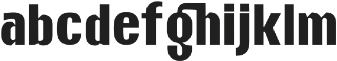 Fukoya Regular otf (400) Font LOWERCASE