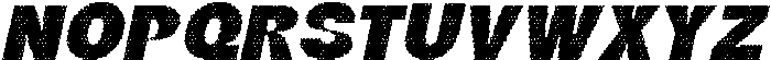 Fulcher Disco Italic otf (400) Font UPPERCASE