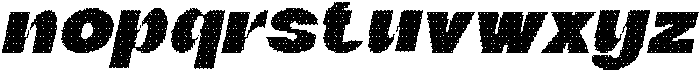 Fulcher Disco Italic otf (400) Font LOWERCASE