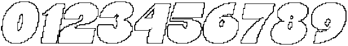 Fulcher Pixel Outline otf (400) Font OTHER CHARS