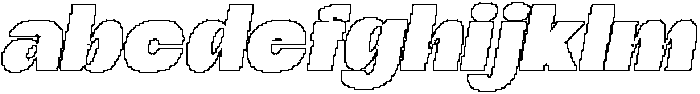 Fulcher Pixel Outline otf (400) FONT