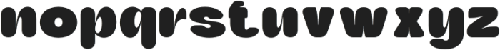 FulcherRounded-Regular otf (400) Font LOWERCASE