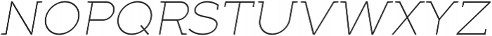 Full Neue SC 10 Thin Italic otf (100) Font LOWERCASE
